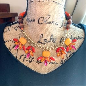 Taramanda Colorful Statement Necklace